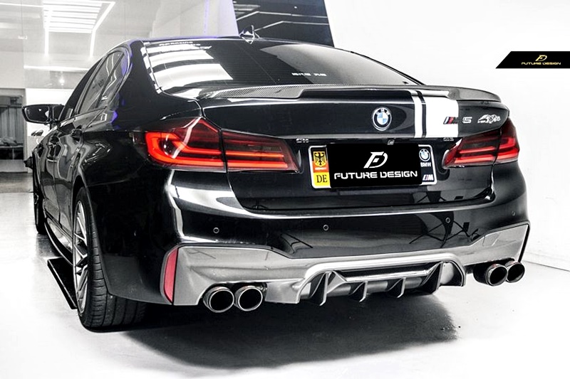 F90 M5 – Performance style Carbon Rear Diffuser 04
